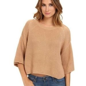 Free People body knit sweater